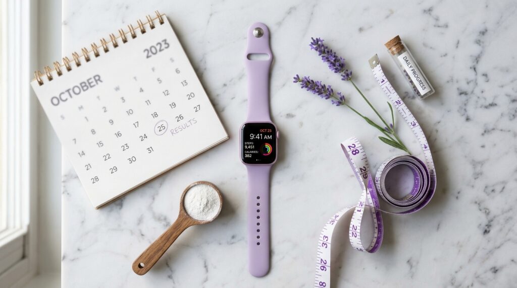 Quanto Tempo a Creatina Demora para Fazer Efeito no Corpo? 1 Calendar smartwatch creatine tape 202605141704