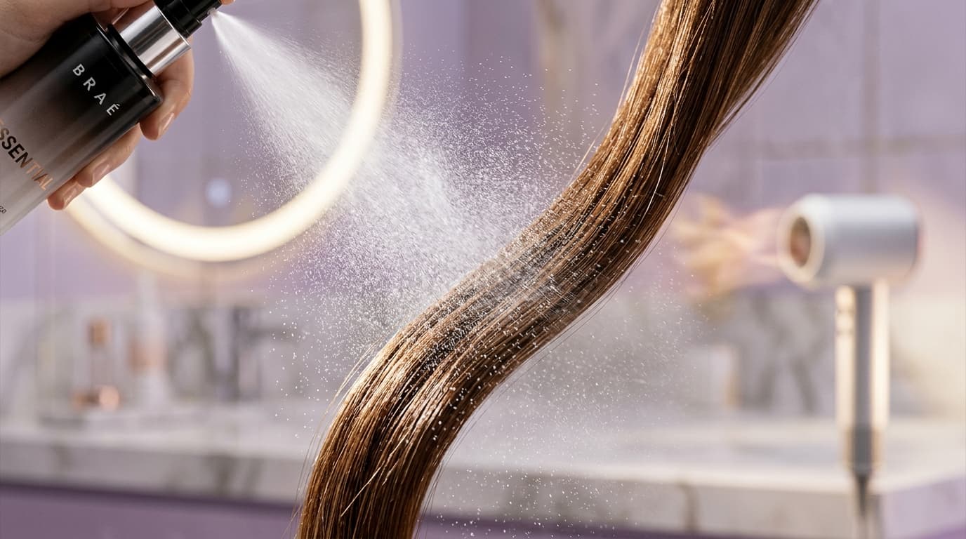 Como Usar Protetor Térmico no Cabelo: O Guia Antifrizz