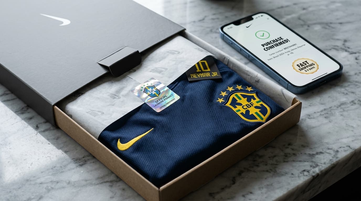 Camiseta do Brasil que o Neymar vai usar em 2026 na copa do mundo