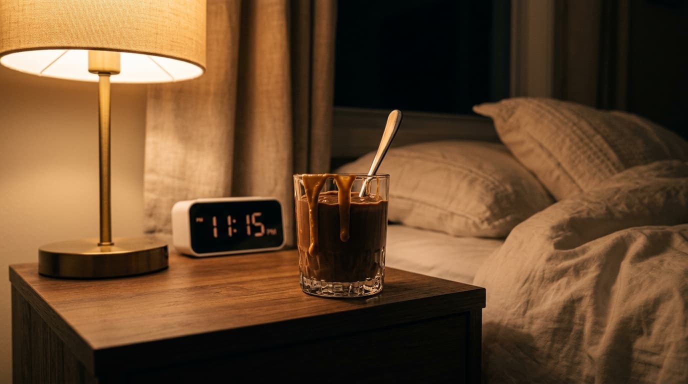 Tomar Whey Protein Antes de Dormir? O Segredo para Não "Murchar"