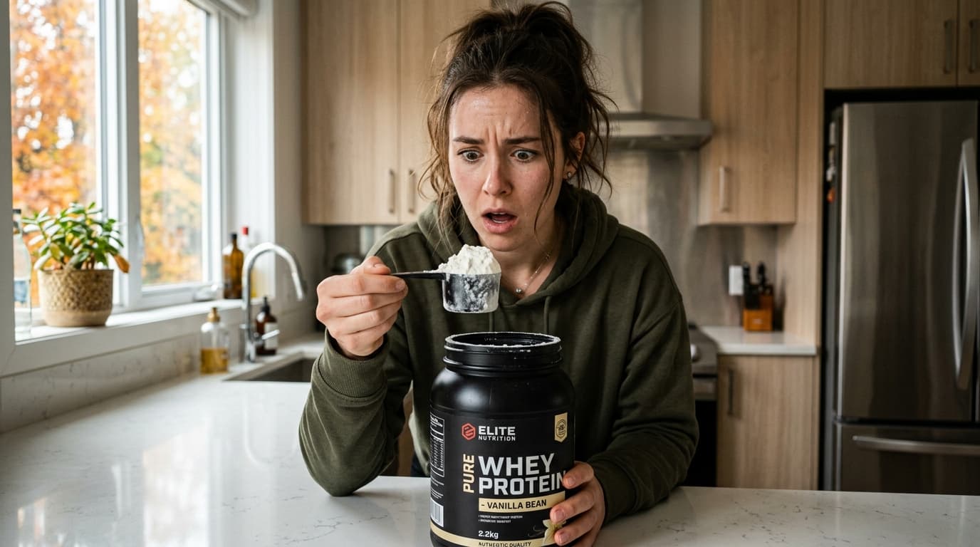 O perigo oculto na sua coqueteleira: como descobri que estava a tomar Whey falsificado
