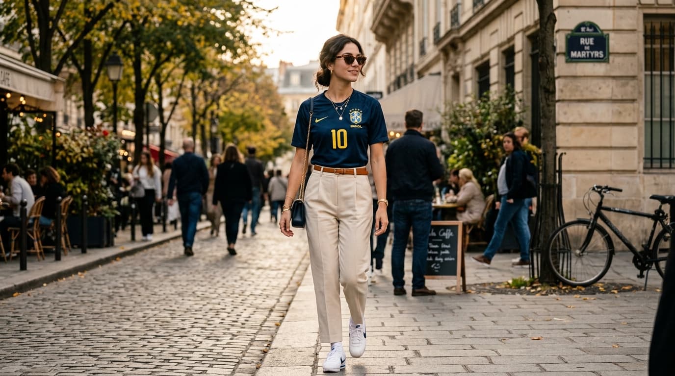 Copa 2026: Como usar a camisa da seleção sem parecer desleixada (Truque para magrinhas)