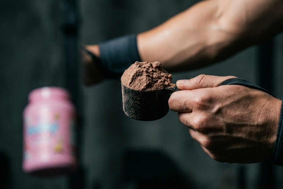 Woman pushing supplement pot 202605141755